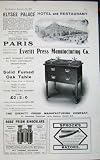 1907 Elysee Palace Paris Everitt Press Binoculars Razor