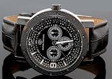 Super Techno 0.10ctw Mens Diamond Watch M6013