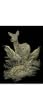 Gold Foil Engraving Art Deer