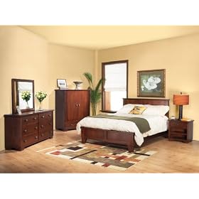 Bedroom Furniture Set 1 - Canyon - Modus Furniture - CY-BSET-1