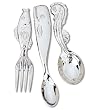 Reed & Barton  Sea Tails 3 Piece Baby Set