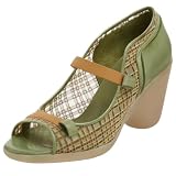 Glory Chen Womens Alvarado Peep Toe Pump