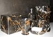 Michael Angelo Marble Bathroom Accessory Set 7pc