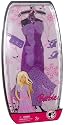 Barbie Fashion 2007 Casual Party Outfit Doll Cloth Assortment M9373 with Lavender Sleeveless Party Dress, Bag and Pair of High Heel Boots