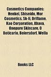 Cosmetics Companies: Henkel, Shiseido, Mor Cosmetics, Sk-II, Oriflame, Kao Corporation, Ahava, Onepure Skincare, O Boticario, Beiersdorf, W