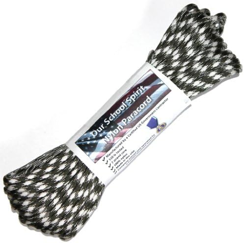 Military 550 Paracord from Our School Spirit - Made in the USA (Honkytonk)