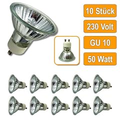 10 St�ck Halogenlampe 230Volt GU10 50Watt