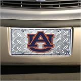 Auburn Tigers Diamond Metal License Plate