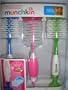 Munchkin Bottle Brush Compbo Set- 2 Deluxe and 1 Sponge Brush