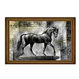 Review Mohawk  / Mohawk Equestrian Ebony Tapestry Wall Hanging