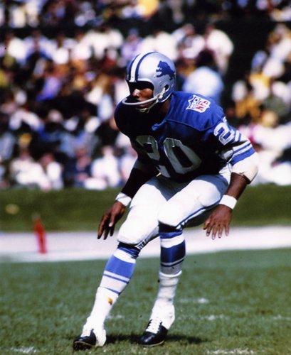 LEM BARNEY DETROIT LIONS 8X10 SPORTS ACTION PHOTO J