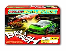 Micro Scalextric G1049 1:64 Scale Bash N Crash Race Set
