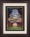 Framed 10.5 x 14 Super Bowl XXVIII Program Print | Details: 1994, Cowboys vs Bills
