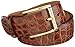 Trafalgar Men's Alligator and Crocodile Leather Belt