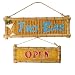 3-D Plastic Tiki Bar Sign