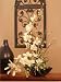 Calla Lily and Silk Orchid Arrangement
