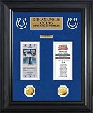 Indianapolis Colts - Super Bowl 41 XLI - Tickets - Coins - Framed Photo Picture