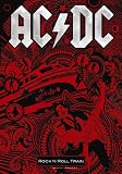 Acdc Ac Dc Rock N Roll Train Cloth Fabric Poster Flag