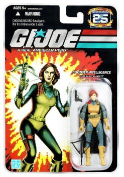 GI Joe 25th Anniversary Scarlett Action Figure