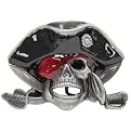 Boston Traveler Enamel Pirate Belt Buckle