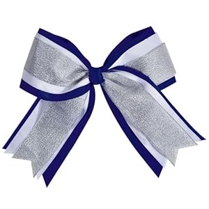 JUMBO 3 COLOR MET BOW NAVY/SILVER