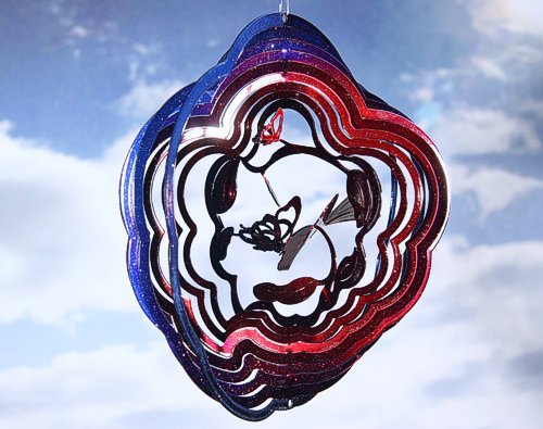 Next Innovations Medium Blue Butterfly Spinner