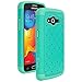 Galaxy Avant Case, Style4U Galaxy Avant Studded Rhinestone Crystal Bling Hybrid Armor Case Cover for Samsung Galaxy Avant G386 with 1 Stylus [Teal/Mint Green]