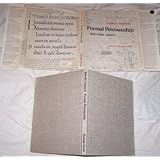 Formal penmanship and other papers (Visual communication books)
