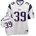 Reebok New England Patriots Laurence Maroney Replica White Jersey Size: Medium