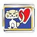 scottish fold - Scottish Fold Cat Photo Italian Charm Bracelet