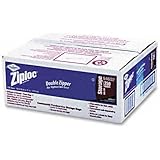 Ziploc&reg; Double Zipper Plastic Storage Bags, 1 Gallon, Case of 250 (DRA94602) Category: Ziploc and Plastic Bags