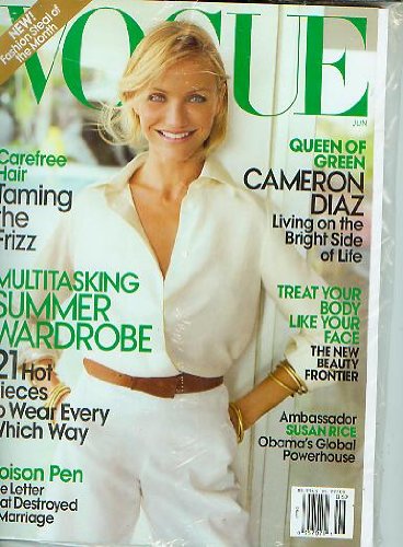 Vogue June 2009 Cameron Diaz Queen of Green