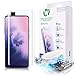 Tempered Glass Screen Protector for OnePlus 7 Pro and 7 Pro 5G, [Dome Glass] Full 3D Curved Edge Exclusive Solution, Easy Install Kit by Whitestone for OnePlus 7 Pro and 7 Pro 5G - 1 Pack