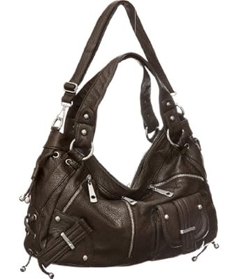 Large ''Utilitarian'' Crossbody-to-Shoulder Bag Hobo Large ''Utilitarian'' Crossbody-to-Shoulder Bag Hobo