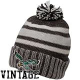 NFL Men's Classics Cuffed Pom Knit Hat - KD97Z (Philadelphia Eagles, One Size Fits All)