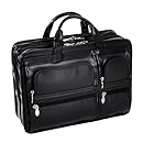 McKleinUSA HUBBARD 88435 Black Double Compartments Laptop Case