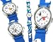 Search : Peanuts Snoopy Kid's Fashion Kitty Blue Band Wrist Watch ~ YOU CHOOSE WATCH FACE
