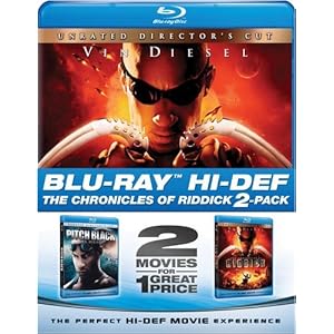 Chronicles of Riddick & Pitch Black [Blu-ray]