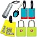 The Ultimate Traveler's Bundle, Luggage Locator Kit, Color Coordinated, Yellow