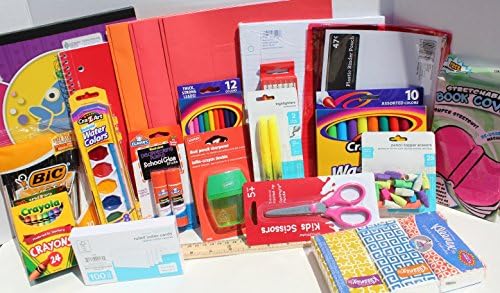 Crayola Kleenex Second through Sixth Grade Back To School Supplies Backpack