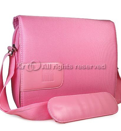 Pink Messenger bag fit 10