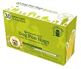 Biodegradable Dog Waste Bags, 30 mitts /pocket pack (Compare to Mutt Mitts)