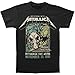 Metallica Pittsburgh Arena 1991 Black Adult T-shirt
