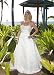 BEAUTIFUL! Champagne A-Line Miami Beach Wedding Dress