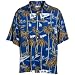 Reyn Spooner L.A. Dodgers Royal Blue Scenic Print Hawaiian Shirt
