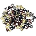 100pc 3/16" Metal Eyelets Shoes Clothes Crafts - 4 Colors