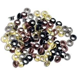 100pc-3-16-Metal-Eyelets-Shoes-Clothes-Crafts-4-Colors