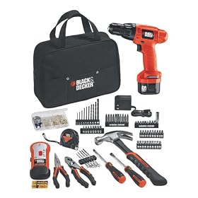 Click here to buy Black & Decker 7.2V Project Kit with Bag by Black & Decker.