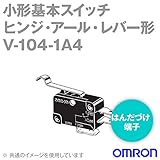 オムロン(OMRON) V-104-1A4 形V小形基本スイッチ (ヒンジ・アール・レバー形) NN