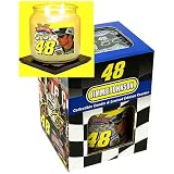 Get Etched Jimmie Johnson Candle Coaster Set w/ Candle